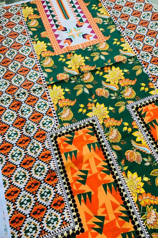 2025/07/1000422546.jpg 1 Pc Unstitched Swiss Lawn Shirt | Multicolor Printed Summer Fabric – Husnezara - Image 2